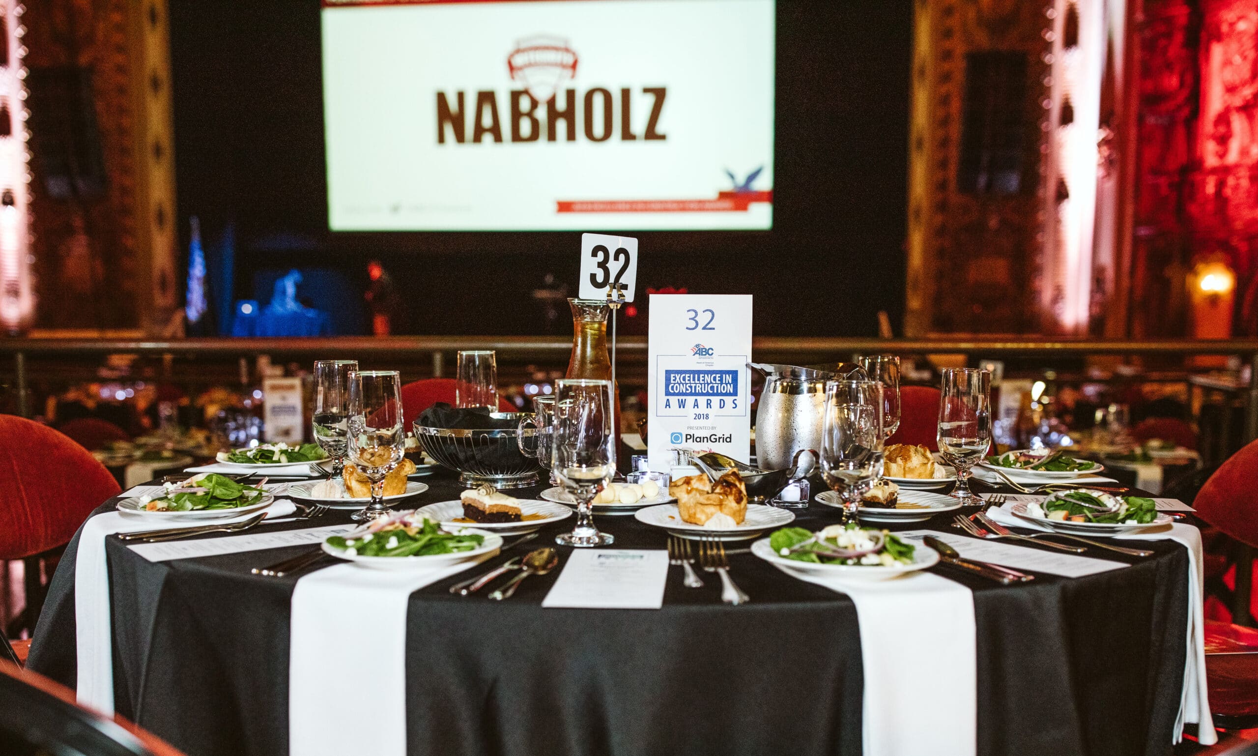 2020 Excellence In Construction Awards | EIC Table | Associated Builders & Contractors