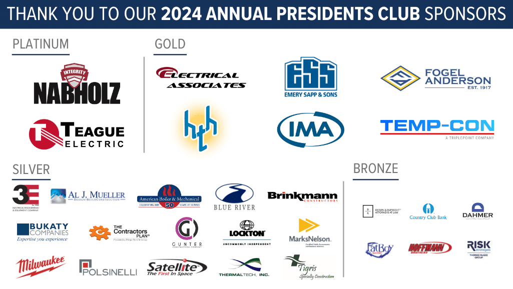 2024 Excellence In Construction Awards | 2024 Presidents Club Email Signature | Associated Builders & Contractors